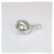 Solid silver hazelnut